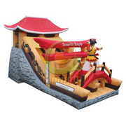 wave inflatable slide